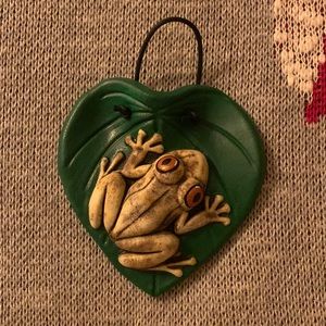 Christmas ornament decor frog Puerto Rico